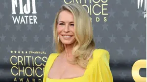 Chelsea Handler at the 29th Annual Critics Choice Awards - Arrivals at the Barker Hanger on January 14^ 2024 in Santa Monica^ CA