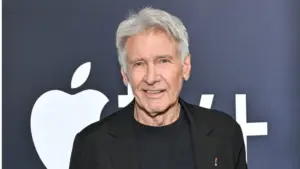 Harrison Ford arrives for Apple TV+’s ‘Shrinking’ FYC on May 18^ 2025 in Hollywood^ CA