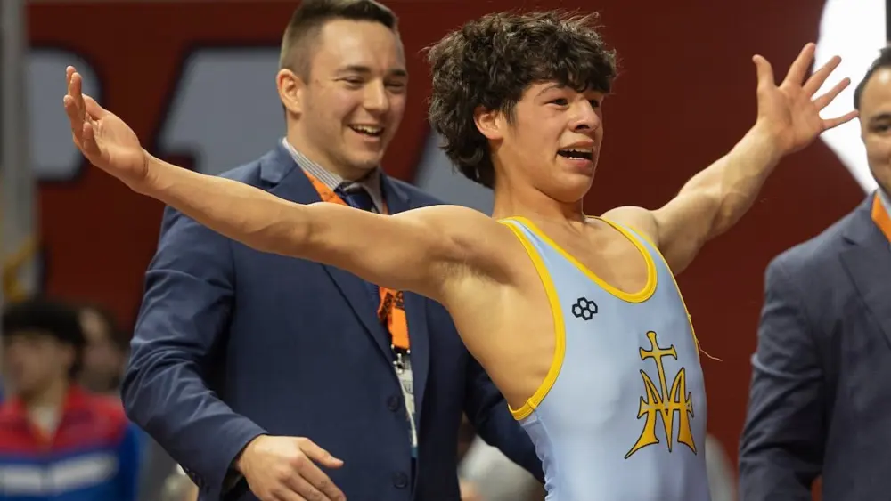 Marquette freshman Wesley Janick won the Class 1A championship of the 120-pound bracket at the IHSA Individual State Finals on Saturday, while Sandwich junior Cooper Corder also claimed a 1A title at 150 pounds.