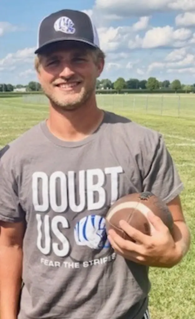 Marquette Academy on Tuesday announced Drake Davis as the next head coach for the Crusaders football program, which has been a Class 1A playoff entrant each of the past 13 postseason.