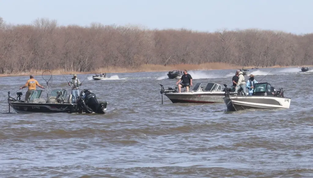 The Masters Walley Circuit began its 2026 season on Friday, March 20, at the Spring Valley Boat Club.
 A total of 95 teams were registered for the tournament. The circuit has been running since 1984. 
Anglers from across the country compete for a chance at winning over $86,000 of cash and prizes. Weigh-ins begin at 3:30 p.m. at the Spring Valley Boat Club during the two-day tournament.