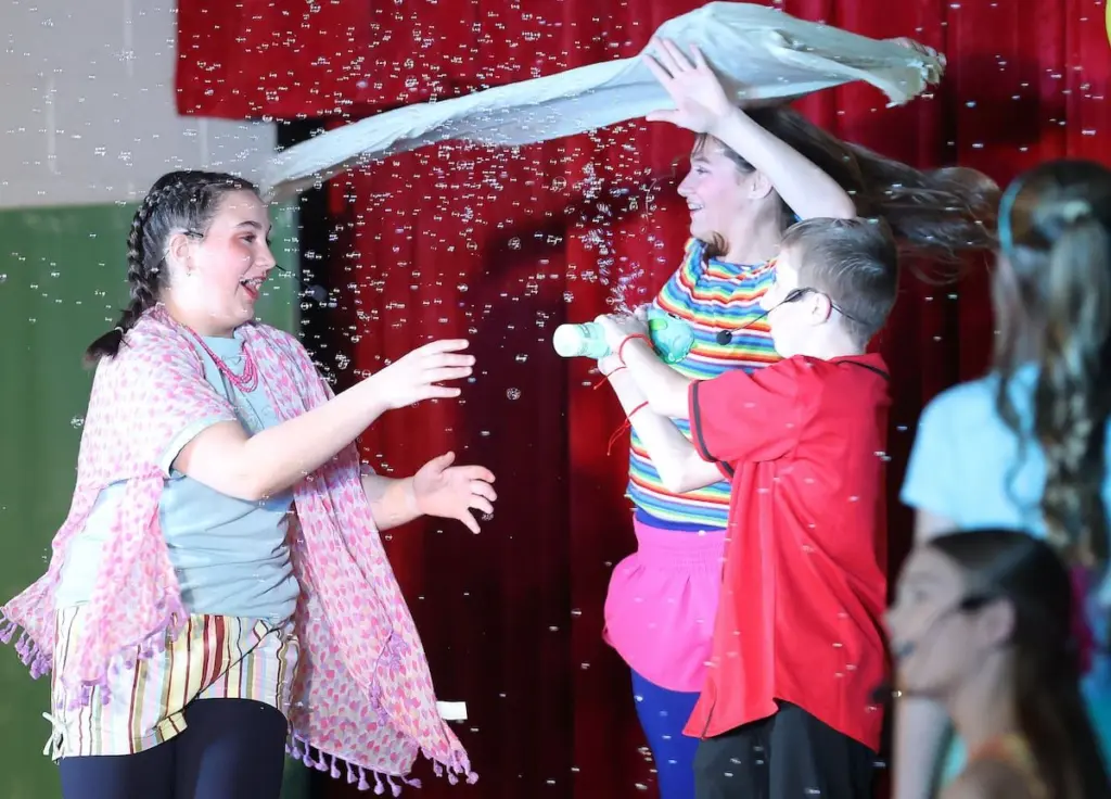 Students with the Academy of Saint Carlo Acutis performed "Godspell Jr." on Friday, March 27, 2026, at the Academy of Saint Carlo Acutis school in Oglesby. "Godspell JR." is the young performer’s edition of John-Michael Tebelak and Stephen Schwartz’s groundbreaking and unique reflection on the life of Jesus, with a message of kindness, friendship, and love. The school conducted two performances on Friday and Saturday.