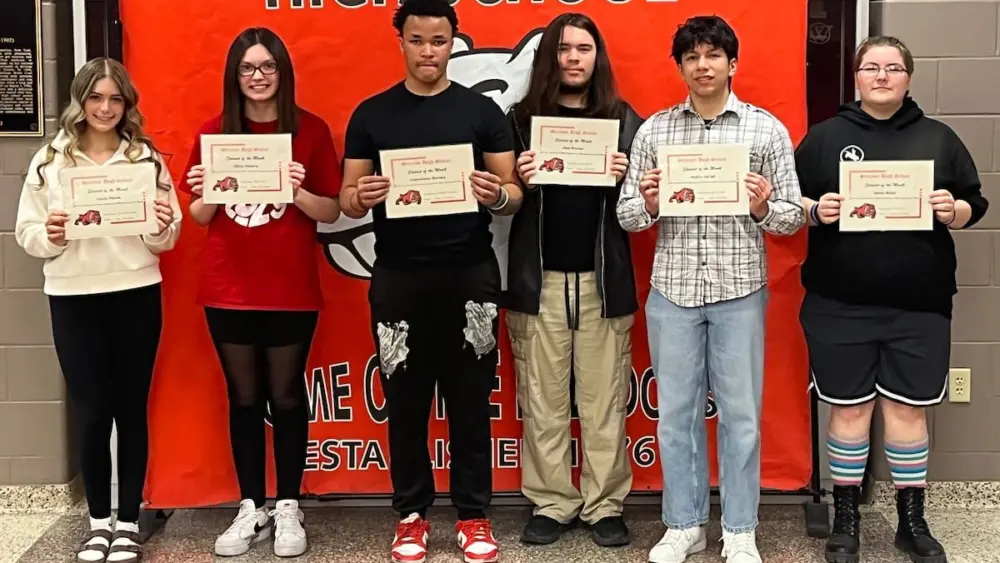 Streator Township High School has named its March students of the month, recognizing achievements across 10 academic departments.