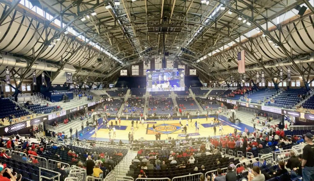BCR Sports Editor Kevin Hieronymus writes about his experience traveling to the NIT semifinals at historic Hinkle Fieldhouse at Butler University for the NIT semifinals.