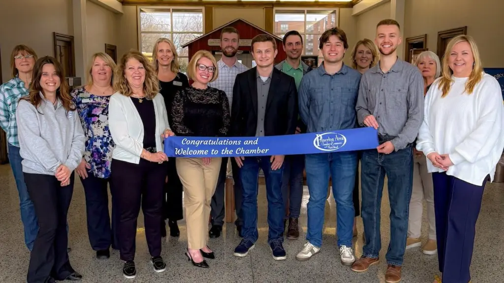 The Princeton Area Chamber of Commerce recently marked the expansion of two businesses into the community with a ribbon-cutting ceremony.