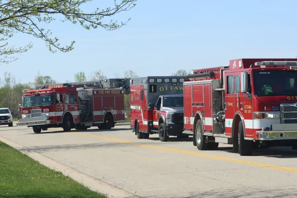 Firefighters were dispatched a little before 8 a.m. to the plant in the 1500 block of Titanium Drive. Upon arrival, firefighters witnessed white smoke coming from the building and confirmed it was a magnesium fire, Ottawa Fire Chief Brian Bressner said.