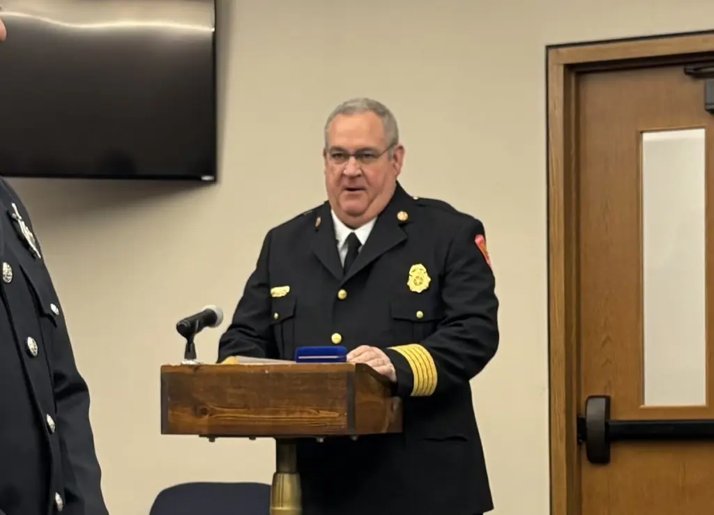 Streator has appointed Fire Chief Gary Bird as interim city manager as longtime manager David Plyman prepares to retire at the end of the month.