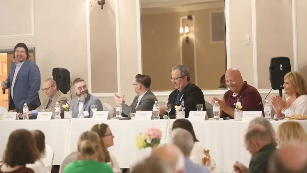 Six mayors from Spring Valley, Utica, Ottawa, Peru, La Salle and Oglesby spoke at the 2026 Illinois Valley Chamber of Commerce State of the Cities Luncheon on Thursday, April 23, 2026 at Grand Bear Lodge at Starved Rock in Utica.