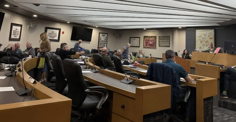 After the discussion of data centers at Monday morning’s Committee of the Whole meeting, the committee decided to vote on a water survey and study at the next county board meeting before considering any decisions on data centers within county limits.