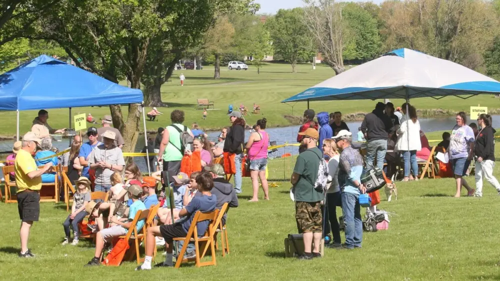 The 26th Annual Kid’s Free Fishing Expo will take place from 9 a.m. - 2 p.m. on Saturday, May 9 at Baker Lake in Peru.