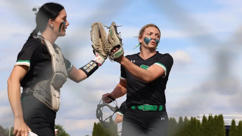 Behind a three-RBI day from Camryn Stecken and strong pitching from Tessa Krull and Hayden Pfeifer, Seneca's softball team downed Manteno 11-1 Friday in a matchup between ICA-ranked Class 2A teams gearing up for playoff action.