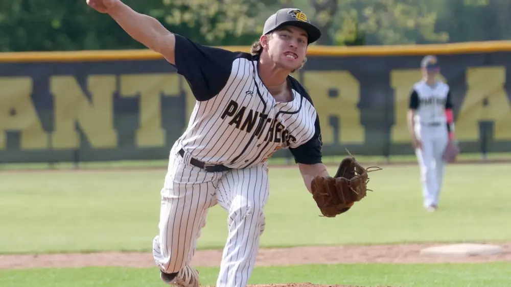 Putnam County defeated Mendota on Friday, May 8, 2026 at Putnam County High School. Putnam County's Johnathon Stunkel threw a 1-hit shutout with 10 strikeouts and no walks in the game.