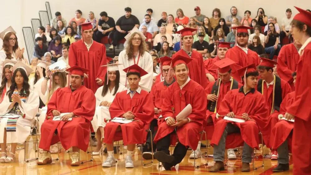 The Hall High School Class of 2026 held its annual commencement ceremony on Sunday, May 17, 2026 in Red Devil Gymnasium.