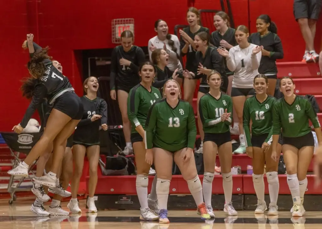 St. Bede defeated Earlville Prep volleyball 25-15, 25-20 on Monday, Aug. 31, 2026 at Earlville High School. Check out photos from the game by Kyle Russell.