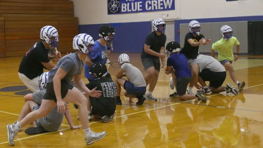 Princeton football adapted Wednesday, practicing inside due to inclement weather, before getting outside Thursday. The Tigers are looking to make the most of their practice time before traveling to Riverdale in Week 1 on Aug. 21.