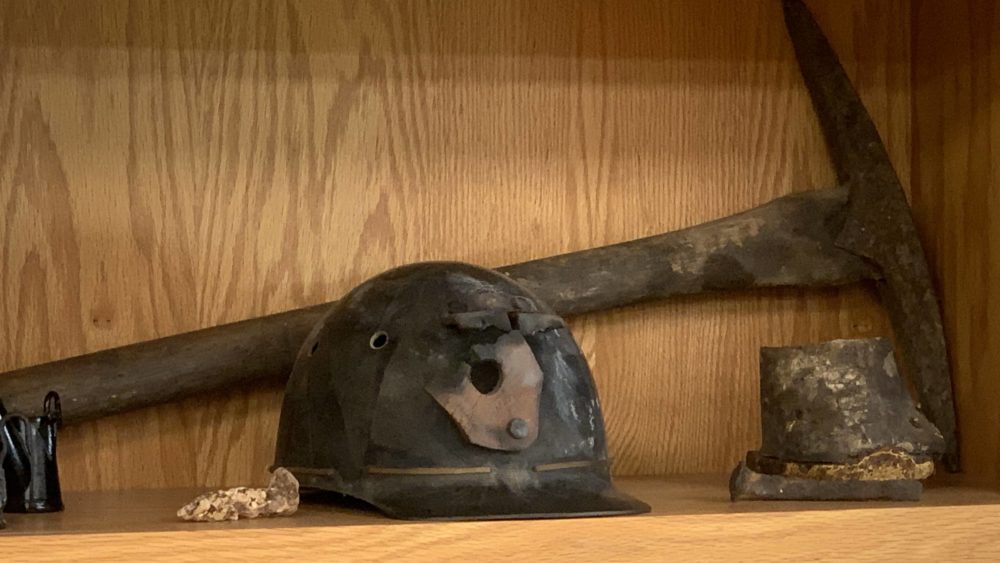 Studstill Media Photo – Equipment on display at the Mine Disaster Museum in Cherry