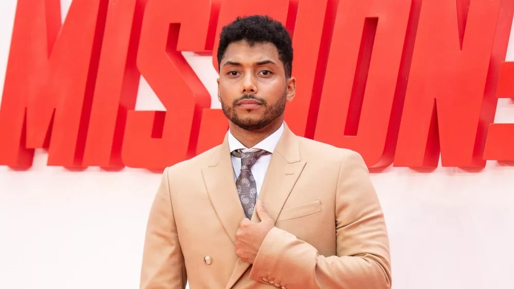 Chance Perdomo attends the UK Premiere of Mission Impossible - Dead Reckoning Part One at Odeon Luxe Leicester Square. London^ England^ UK - June 22^ 2023