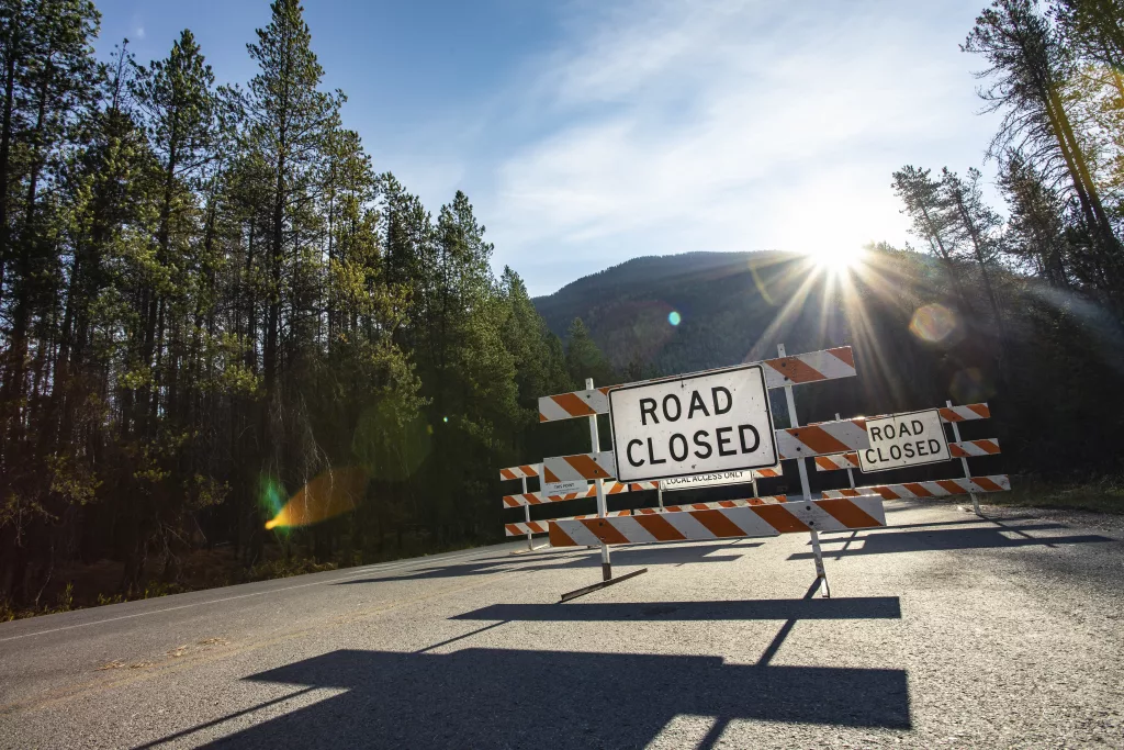 road-closed