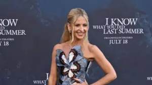 Sarah Michelle Gellar attends the I Know What You Did Last Summer LA Premiere Los Angeles^ CA USA - July 14^ 2025