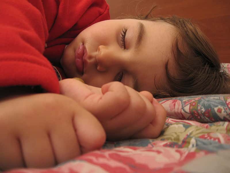 a_child_sleeping