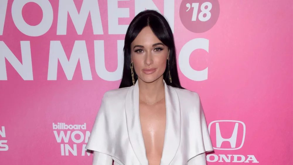 Kacey Musgraves attends Billboard's 13th Annual Women in Music event on December 6^ 2018 at Pier 36 in New York City.