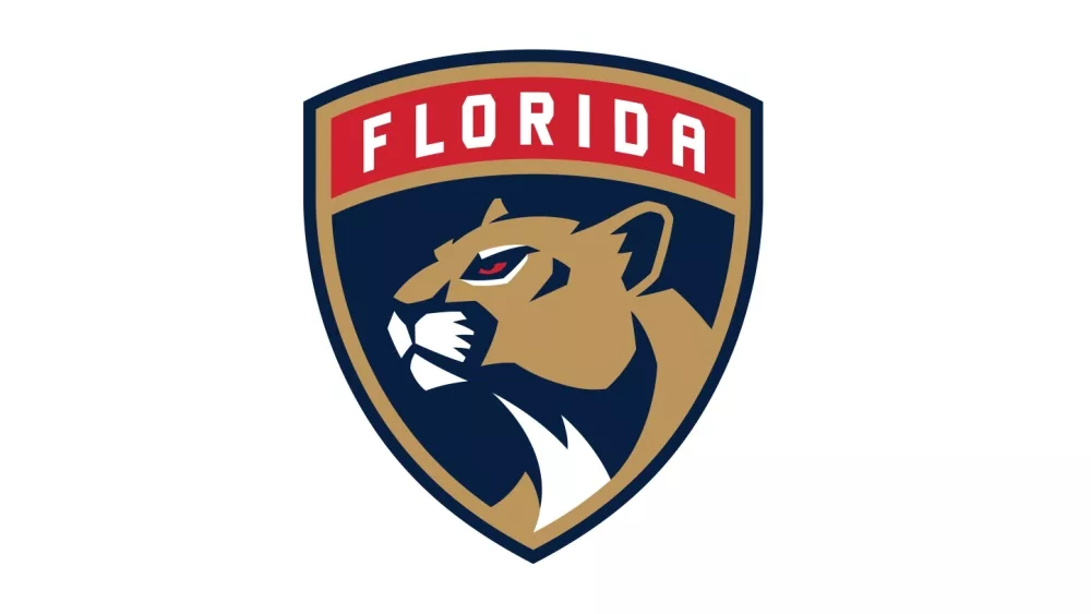 Florida Panthers logotype. Vector hockey club logo. Hockey team.