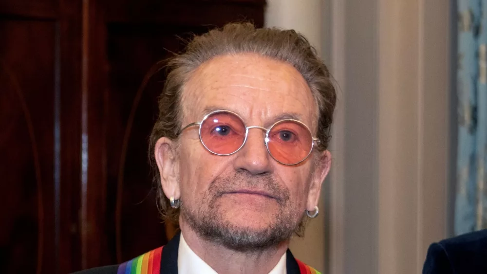 Kennedy Center Honors Artists Group - Bono of the Irish group U2. Washington^ DC US - Dec 3^ 2022