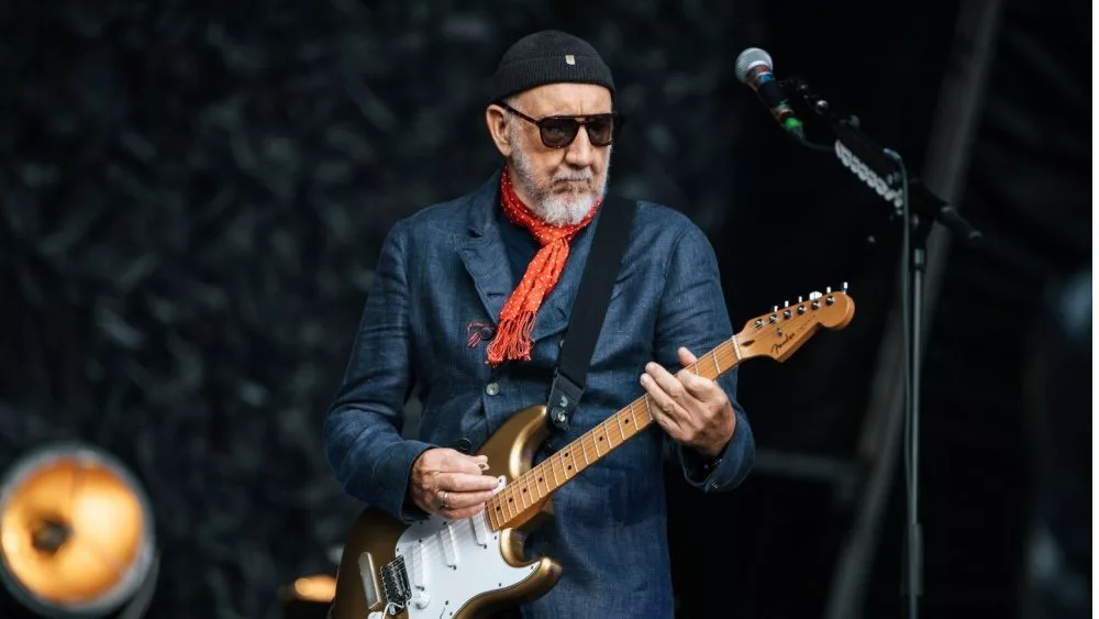 The Who's original member Pete Townshend. live at totally wicked stadium uk St Helens^ United Kingdom^ 21st July 2023