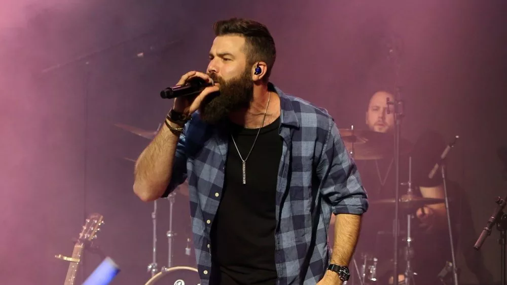 Jordan Davis performs at CMT's RAMJAM on June 3^ 2019 at TopGolf in Nashville^ Tennessee.