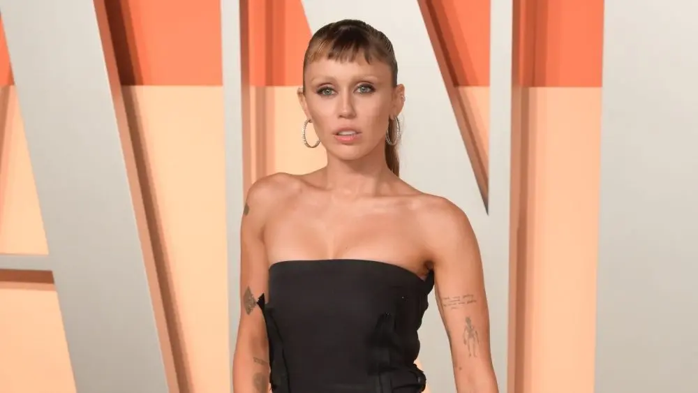 Miley Cyrus at the Vanity Fair Party. Los Angeles^ CA. 02MAR2025