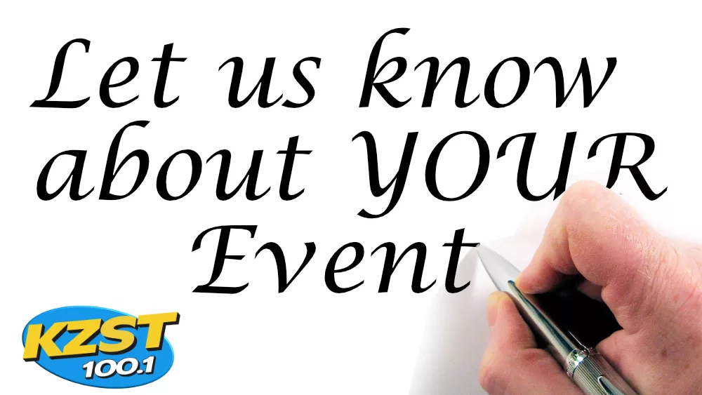 Let Us Know About Your Event!