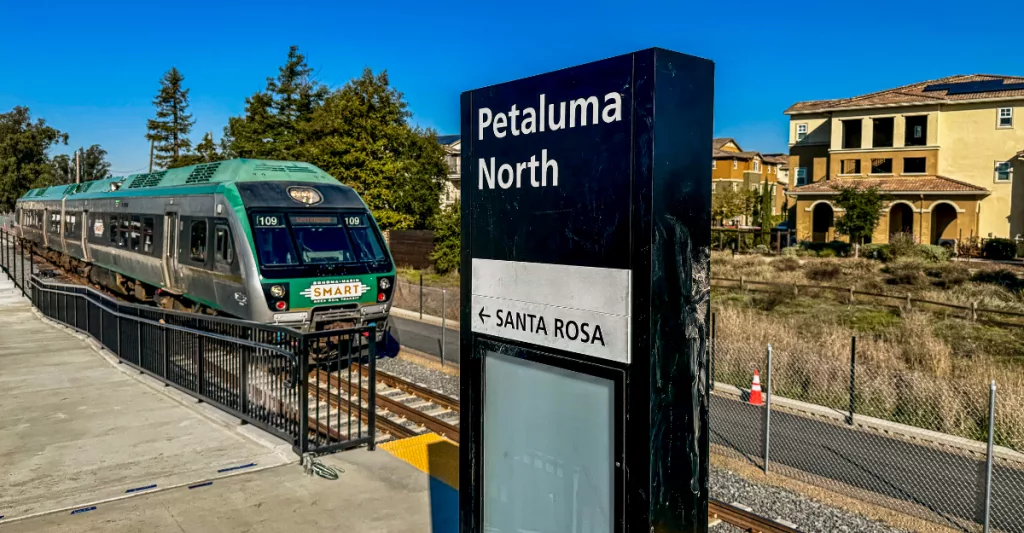SMART's Petaluma North Station