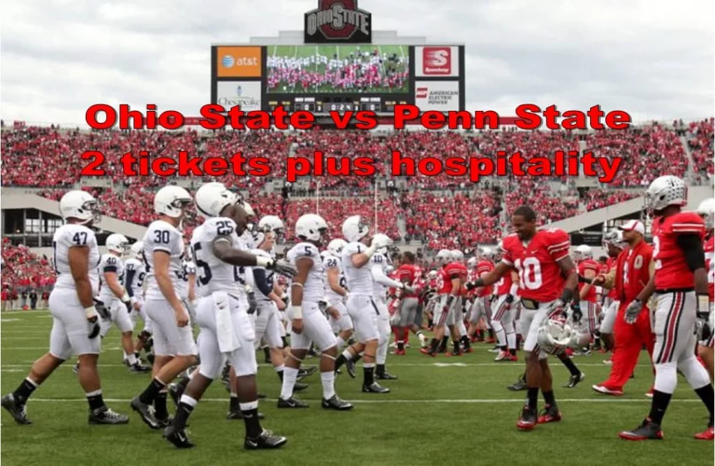 Auction Ohio State vs Penn State tickets plus hospitality WBNS