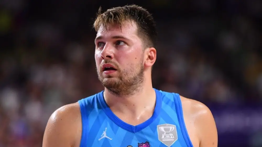 Luka Doncic at Eurobasket 2022/France vs Slovenia COLOGNE^ GERMANY - SEPTEMBER 7^ 2022