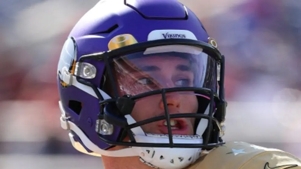 NFC quarterback Kirk Cousins of the Minnesota Vikings throws a pass during the Pro Bowl at Camping World Stadium in Orlando^ Fla. Jan 26^ 2020; Orlando^ FL USA