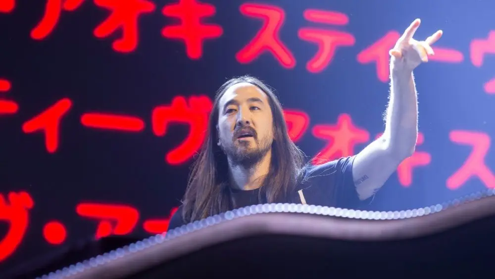 Steven Hiroyuki Aoki aka Steve Aoki performs at the Bill Graham Civic in San Francisco. San Francisco^ CA/USA: 3/10/2018