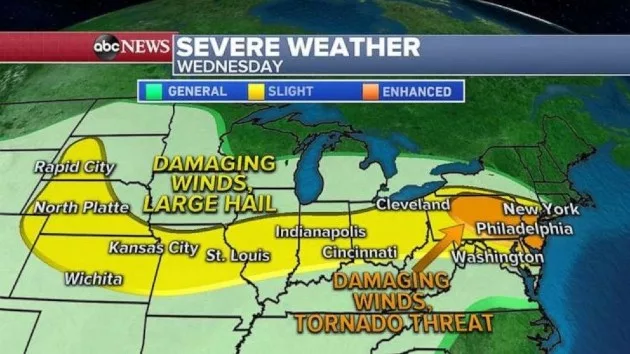 Severe weather in Northeast and Midwest, Tropical Storm Cristobal in ...