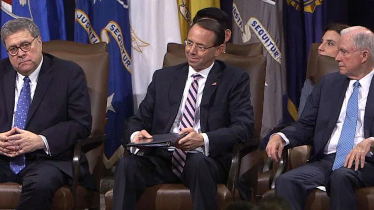 Rosenstein Honored At Farewell Ceremony Amid Lingering Questions About Role In Mueller Probe 4670