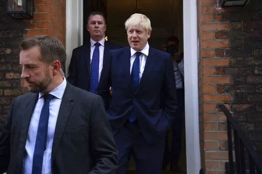 The Latest Boris Johnson wins race to be UK prime minister WBAL