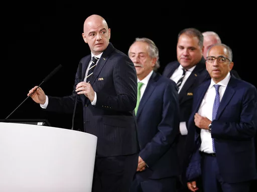 FIFA Chief Infantino urges women to 'pick the right fights
