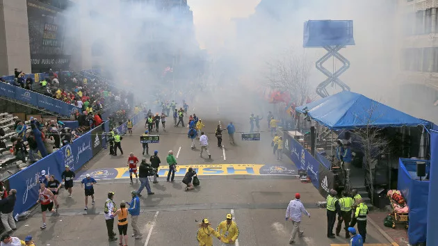 Ten years after the Boston Marathon bombings a community bears