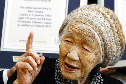 Who is the oldest person in the world in 2023?