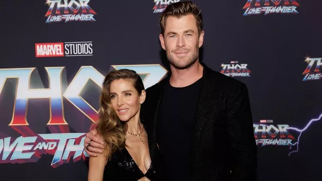 Chris Hemsworth Brings Kids to Thor: Love and Thunder Premiere — See Pics