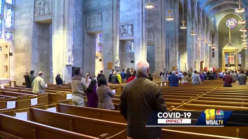 Baltimorearea Catholic churches open for Easter with COVID19