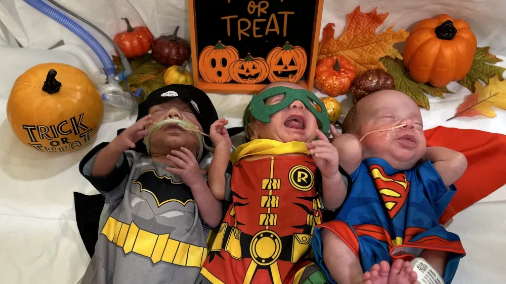 Triple-Threat_Batman-Robin-and-Superman_UMCH-NICU-Halloween-2023