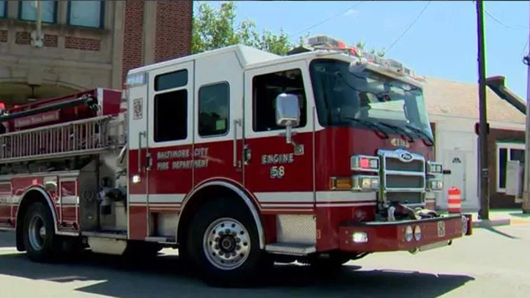 Baltimore City Fire Department Truck