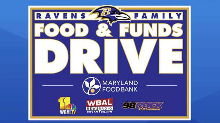 Ravens Food & Funds Drive