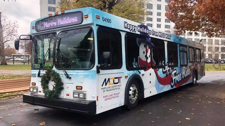 MTA Holiday Bus Cheer