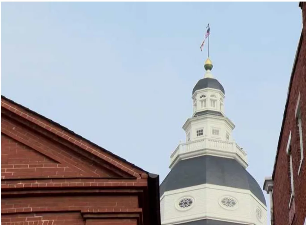 maryland state house dome SOURCE: WBAL