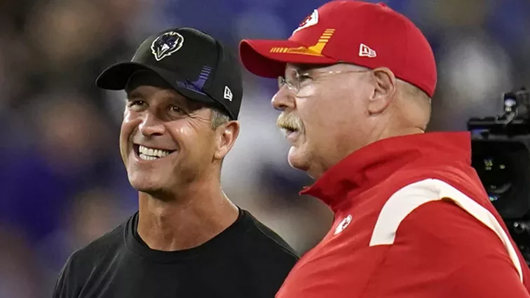 AFC title game means reunion for Harbaugh and Reid, who coached together - Vimarsana News